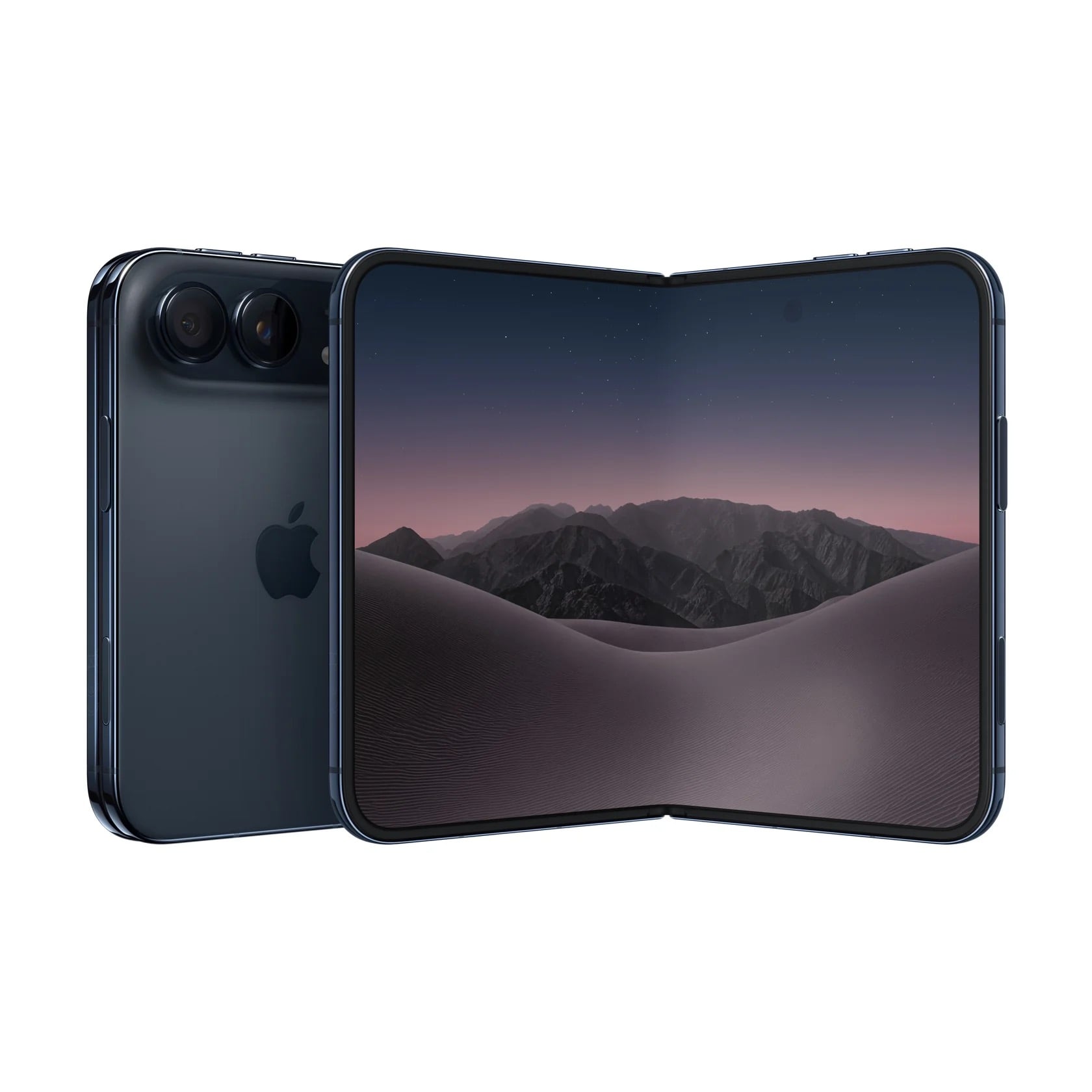 APPLE iPhone Duo Night Sky – otvoreni i preklopljeni dizajn
