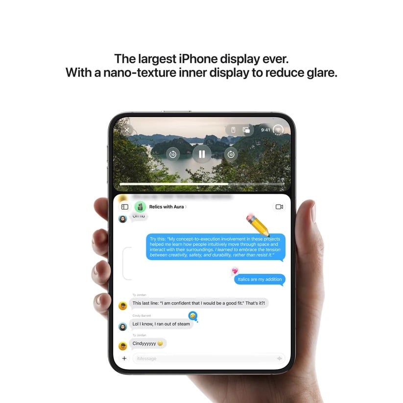 APPLE iPhone Duo – veliki unutarnji zaslon