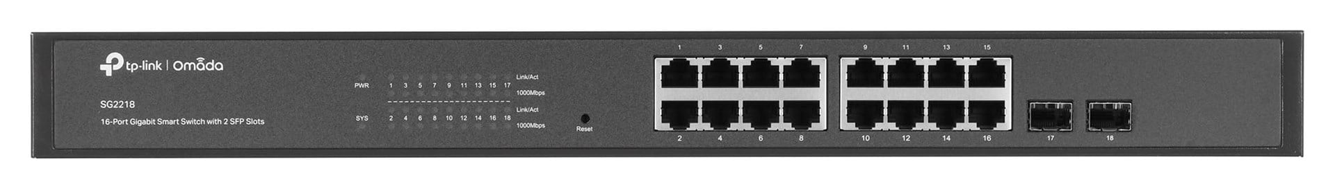 TP-Link Omada JetStream 16-port Gigabit L2+ upravljiv preklopnik ...
