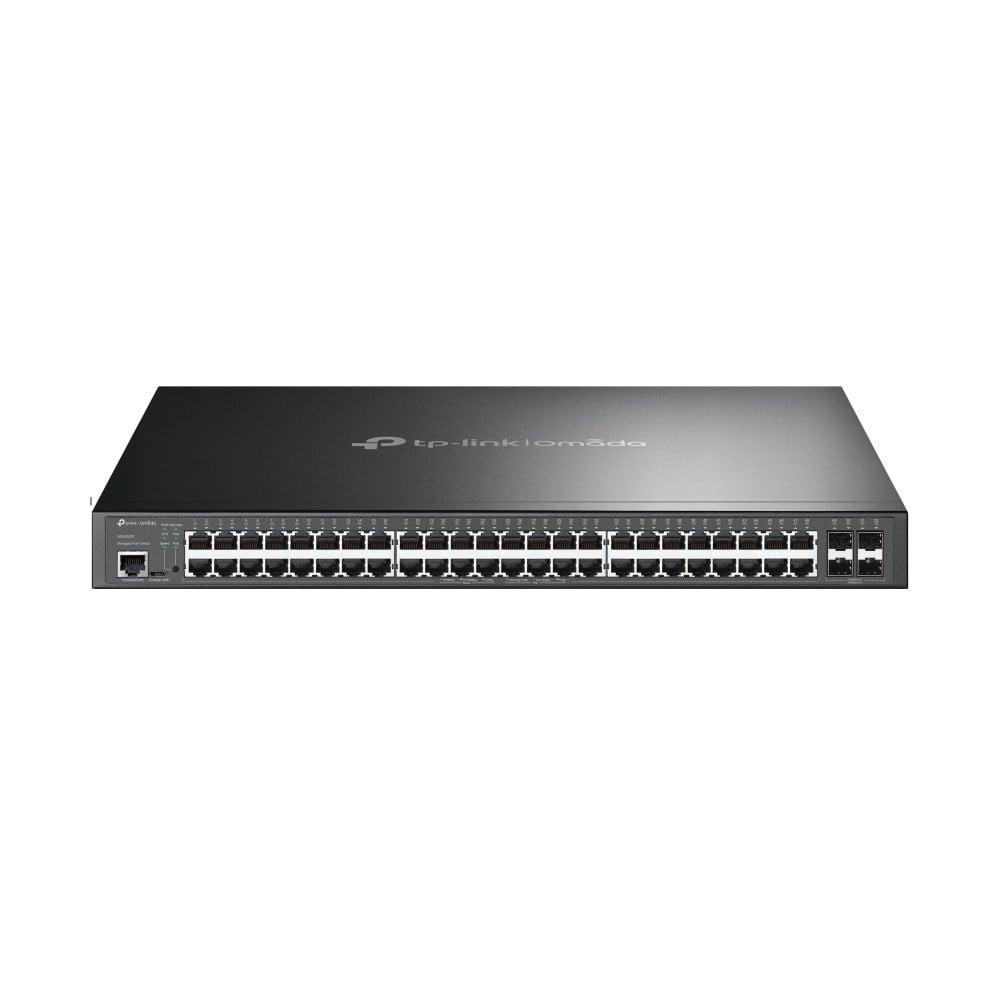Preklopnik TP-LINK JetStream 48-port Gigabit L2 Smart PoE+ 48×10/100 ...