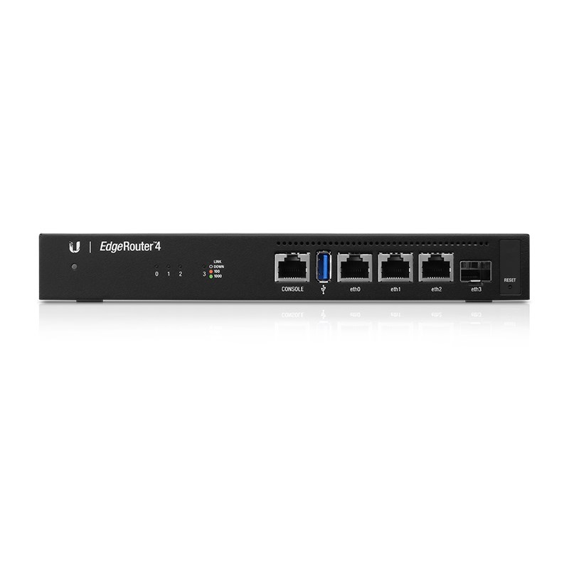 Ubiquiti EdgeRouter 4 - fanless router s 3xRJ45 i 1xG SFP portom | Ronis