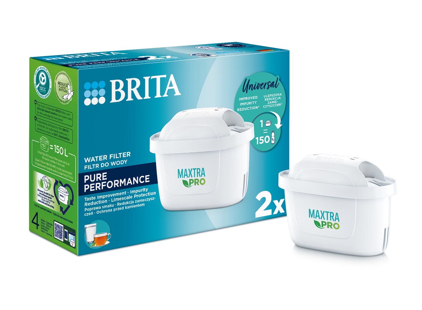 BRITA Waterfilterpatroon MAXTRA PRO Kalk Expert 6 pack