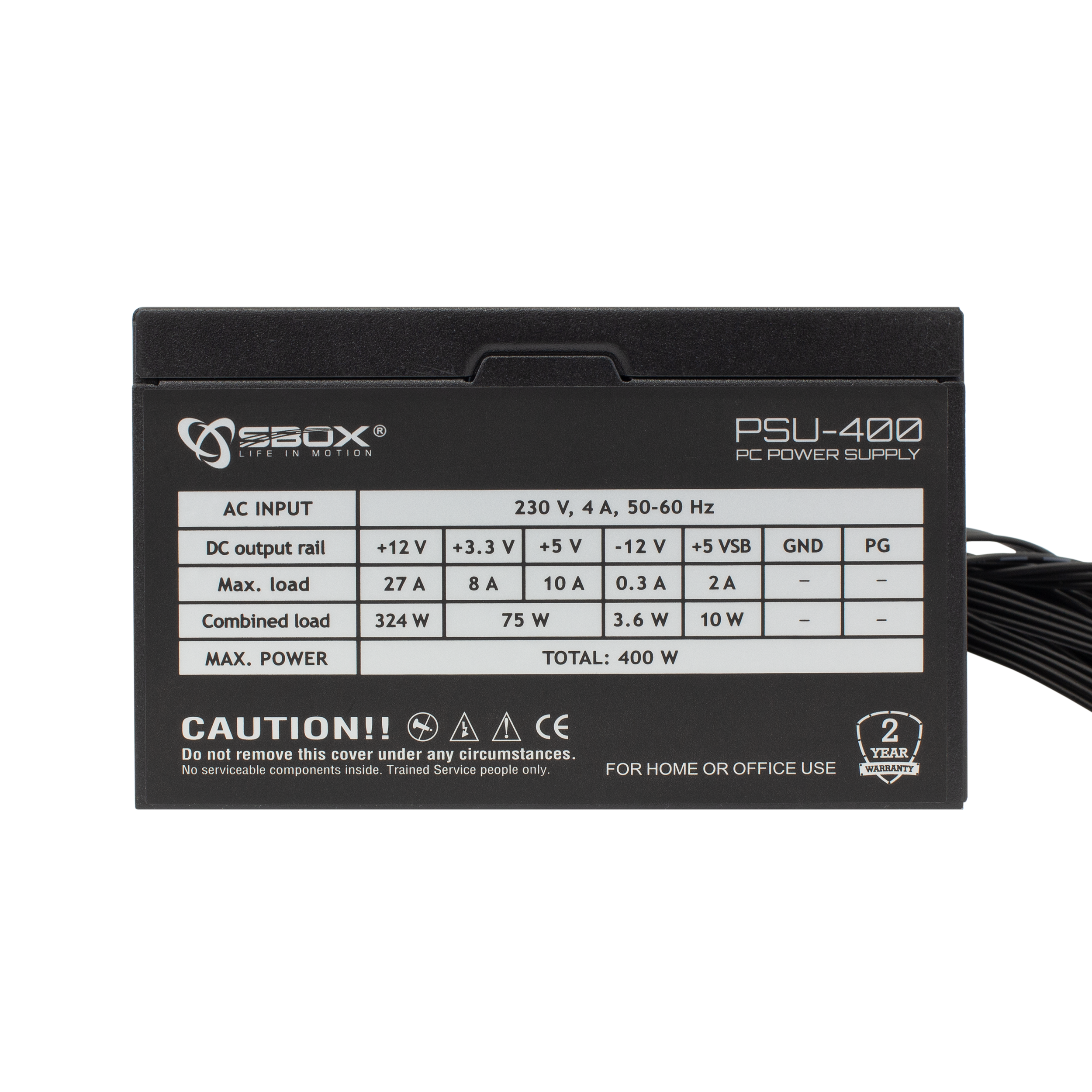 KUĆIŠTE SBOX PCC-12 microATX + NAPAJANJE PSU-400 | Ronis
