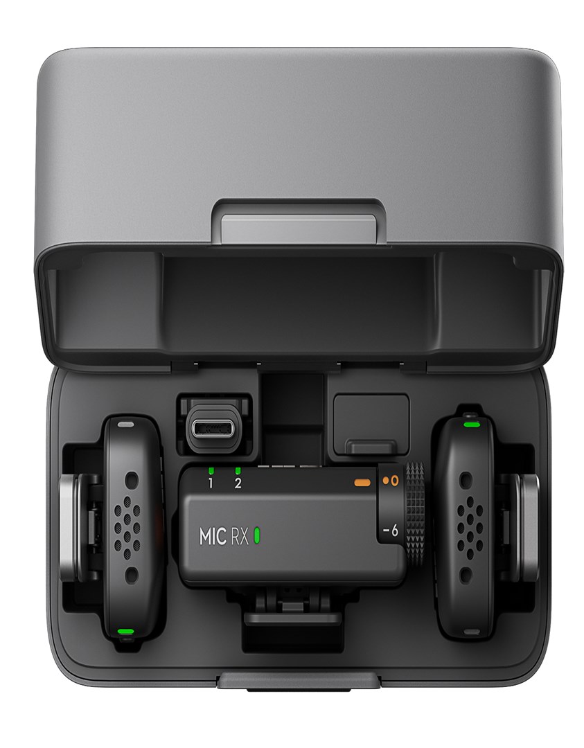 Micro Mini Roni Case DJI Mic Mini (2 TX + 1 RX + Charging Case) | Ronis