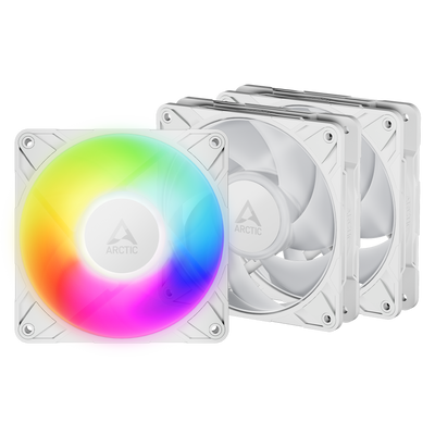 VENTILADOR 12CM ARCTIC P12 PRO RESERVE A-RGB PACK 3 UNIDADES - miniatura 3
