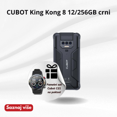 Cubot King Kong 8 + poklon Cubot C21 pametni sat! 🎁